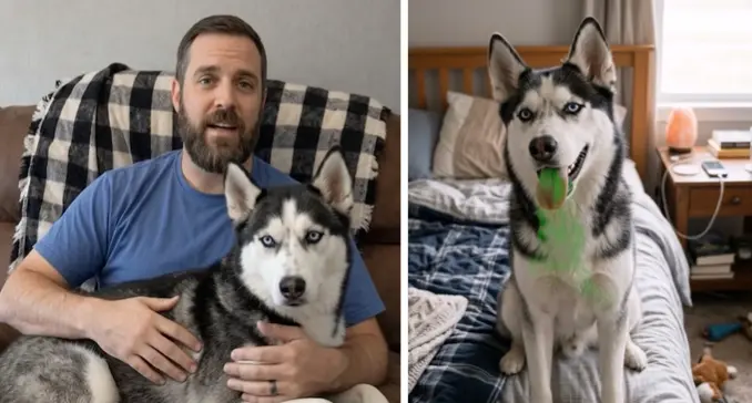 Cooper the Husky
